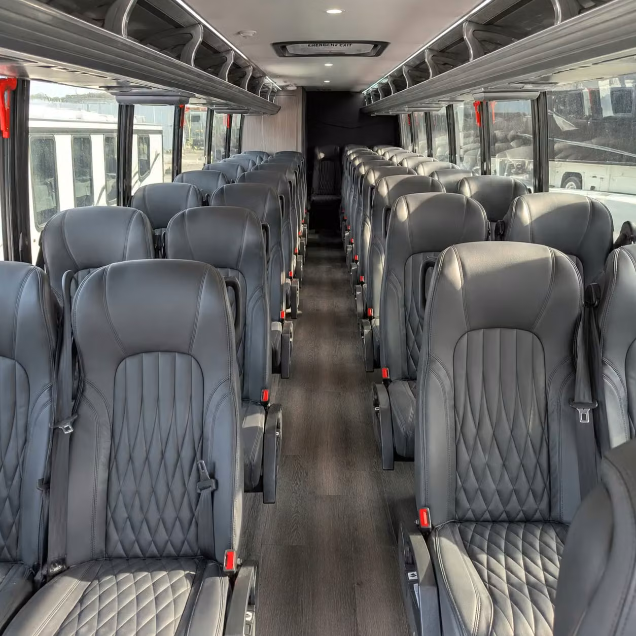 30 passenger minibus interior