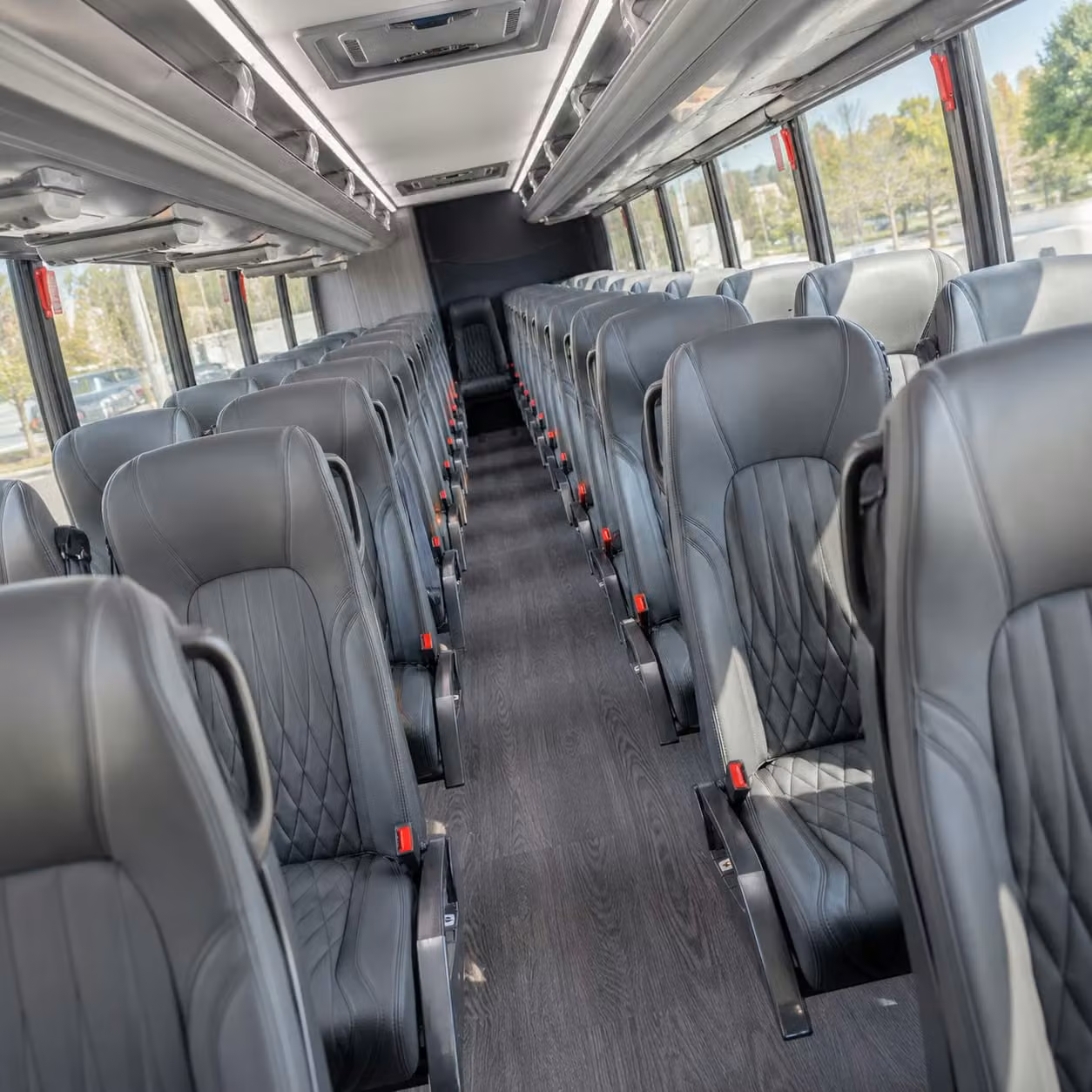 35 passenger minibus inside