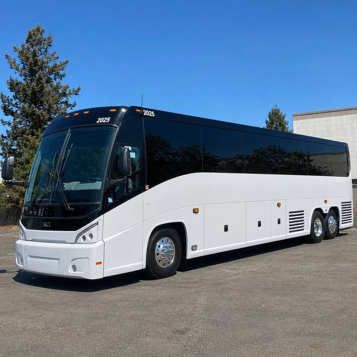 56 passenger charter bus