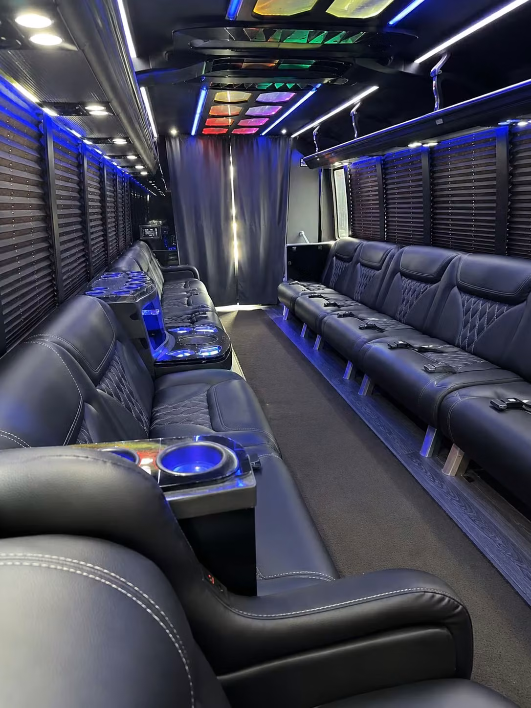 party bus and minibus rentals for reno bighorns and indoor events at reno events center