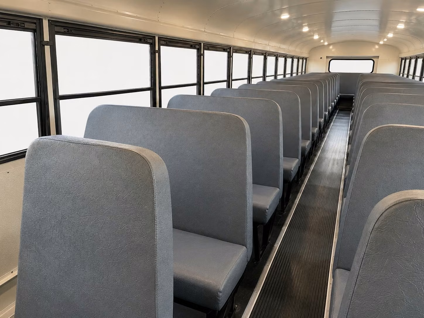 school bus interior