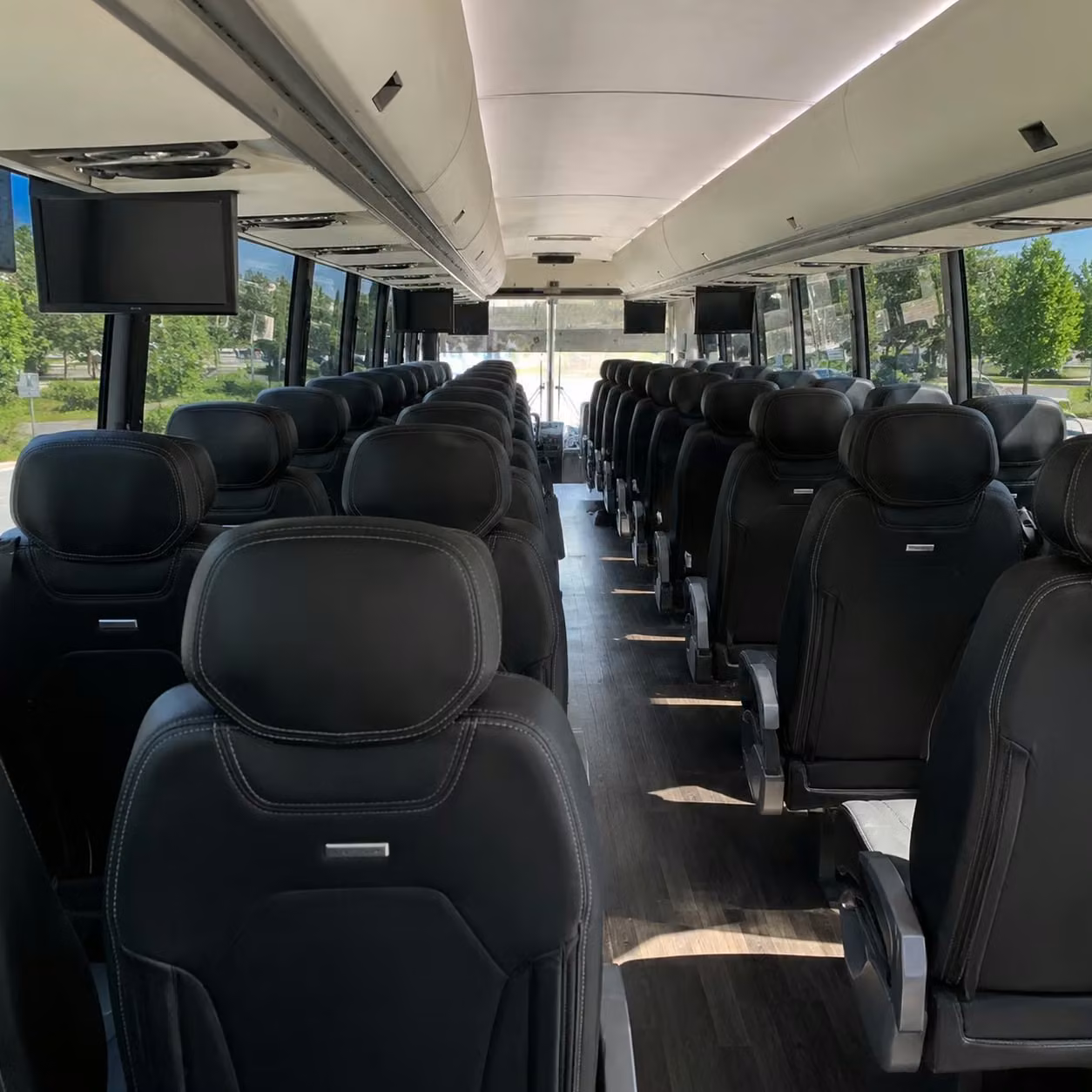 sparks 56 passenger charter bus rental
