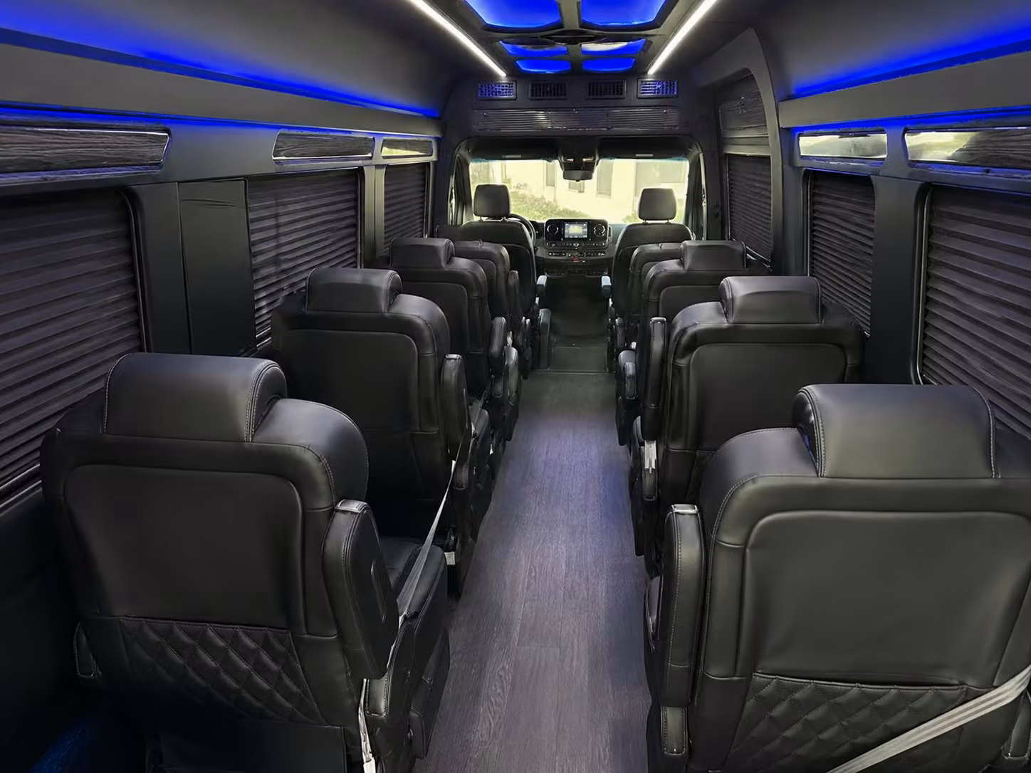 sprinter van with driver interior