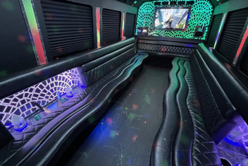 Sparks Limo Bus Interior